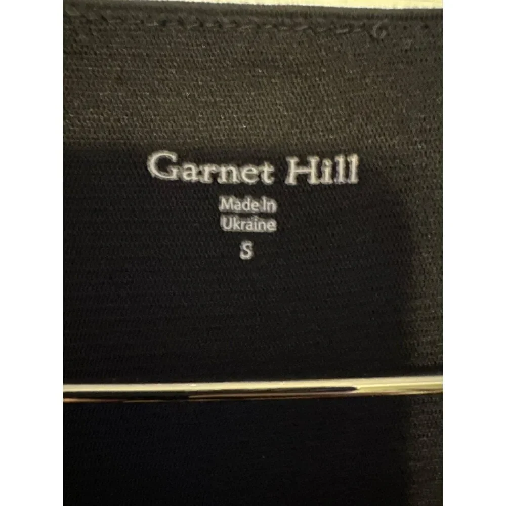 Garnet Hill V-Neck 3/4 Sleeve Lined MIDI DressSize Small‎